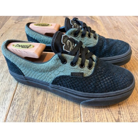 Vans Shoes - EXTRA RARE! - VANS Harry Potter Slytherin Snake Sneakers Black W Size 7 M 5.5